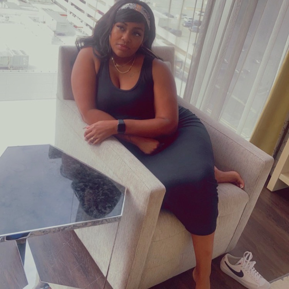 Black maxi dress. Fitted. New